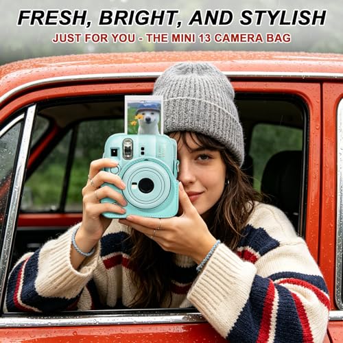 Funda para Cámara Fujifilm Instax Mini 13 Verde miniatura 2