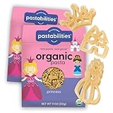 Pastabilities Organic Kids Princess Pasta, 12 oz. (Pack of 2)