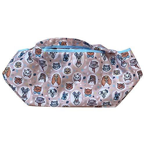 ディズニー レジランチバッグ ドッグ&キャット パターン APDS5879 ピンク