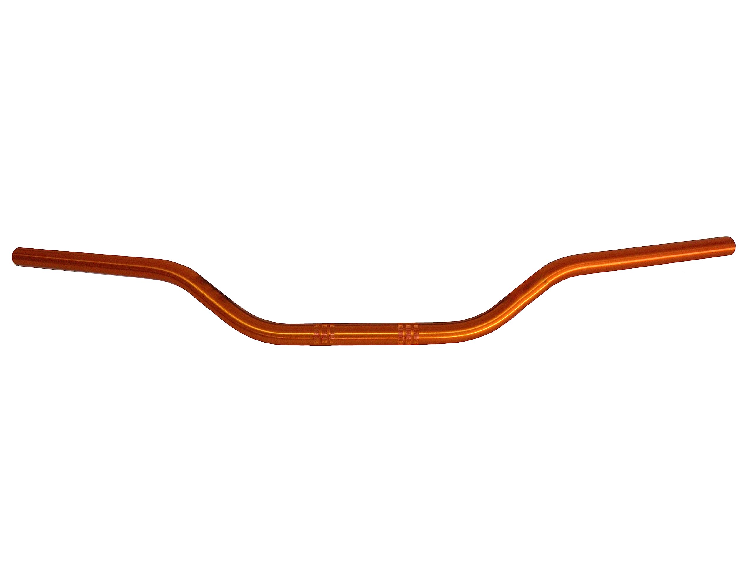 Manubrio Accossato arancione in alluminio per Ktm EXC/EGS del 2001, diametro 22 mm, altezza media
