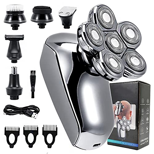 Electric Razor for Men, Rechargeable Powerful Beard Hair Electric Shaver for Men Body Trimmer Facial Grooming Kit Electric Razor Balde Shaving Machine