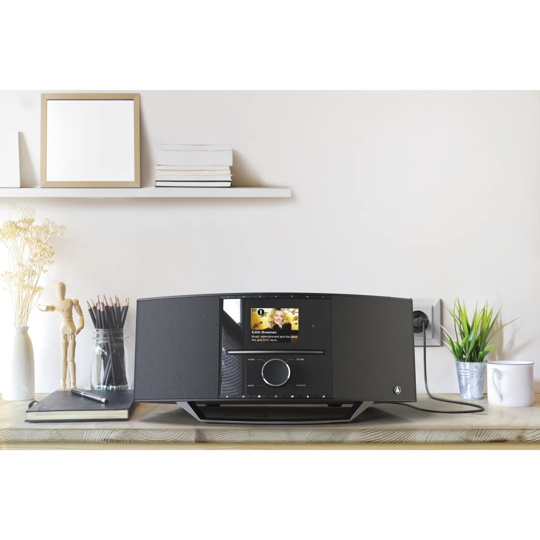 Hama Digital Radio DIR3510SCBTX DAB+ Internet Radio CD Bluetooth Nero
