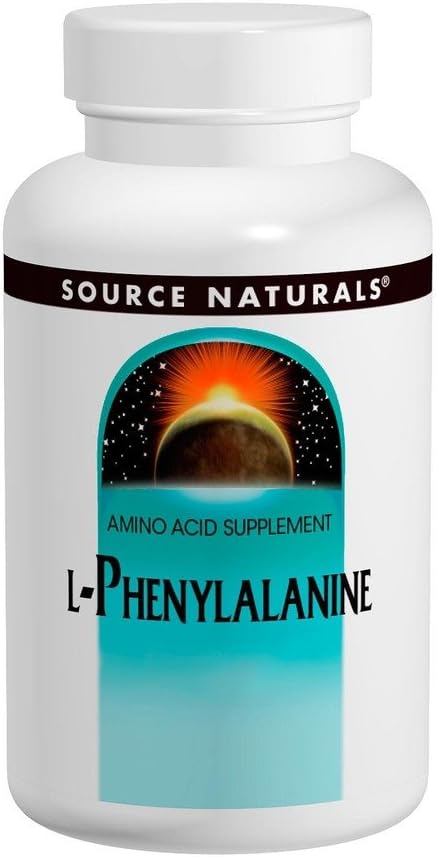 Source Naturals L-Phenylalanine, 500mg, 50 tablets