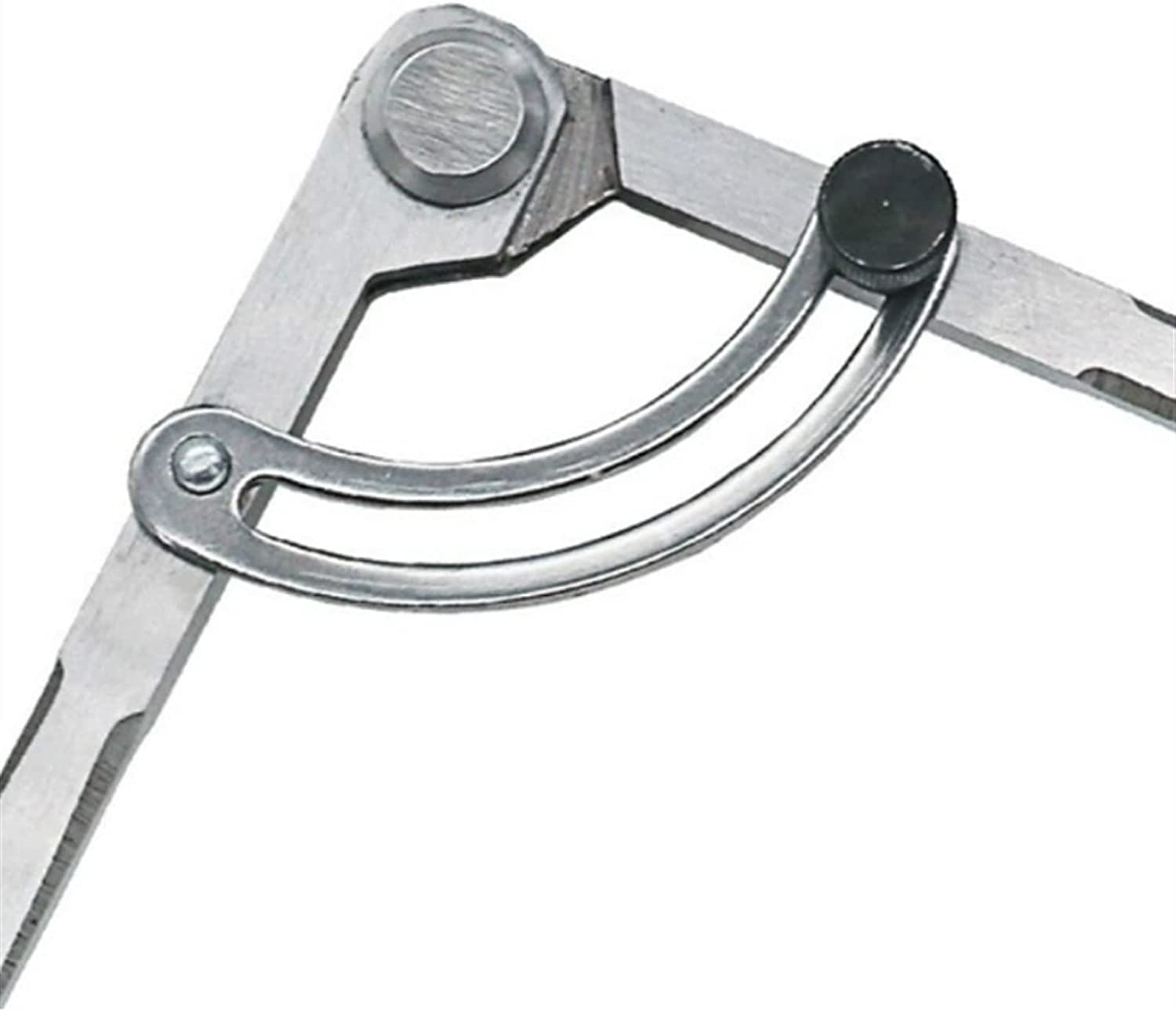 Set di bussole Bussola di spaziatura Set di geometrie matematiche rotanti in pelle regolabili Set di geometrie matematiche rotanti con blocco Cancelleria di precisione Durevole per Set di geometrie