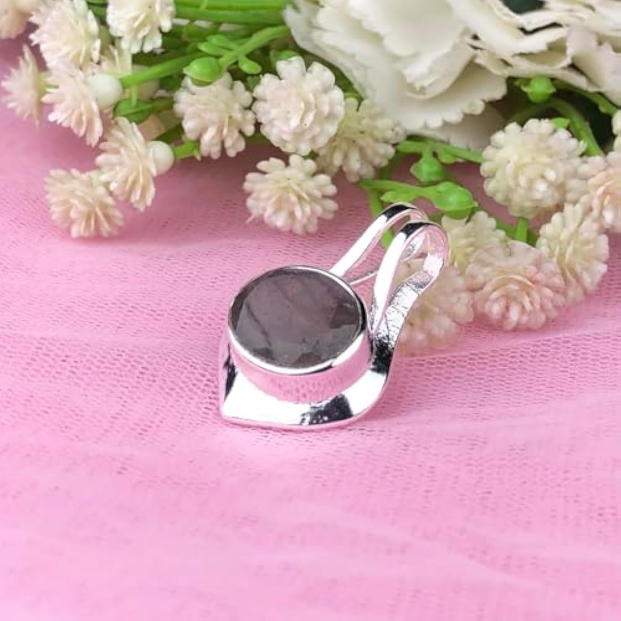 Women's Natural Labradorite Pendant, Stone of Transformation