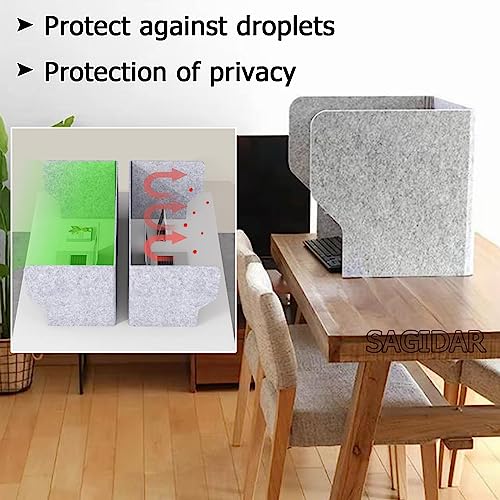 Diviseur de table en polyester antibruit pour concentrer lattention à lécole - 6