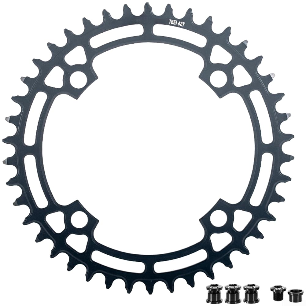 para plato CNC 7075-T651 44T Ligero para MTB para plato CNC
