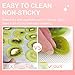 4Pcs Kitchen Non-Stick Silicone Dehydrator Sheets For Fruit Dryer/Silicone Steamer Mesh/Pad Reusable, Food Dehydrator Sheets Dryer Mesh (14.5”×16”)