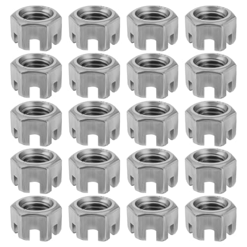 Écrous hexagonaux fendus M12 pour réparer vos meubles et votre garage