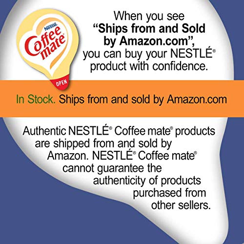 Nestle Nestle Coffee mate Coffee Creamer, Variety Pack, Liquid Creamer Singles, Non Dairy, No Refrigeration, 6 Boxes of 30 Singles