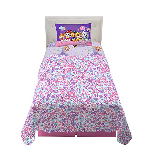 Paw Patrol Girls Kids Bedding Super Soft Microfiber Sheet Set Twin (Official) Nickelodeon Product By Franco