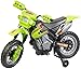 Produktbild Playtastic Motorrad: Kinder-Elektromotorrad mit Stützrädern, Licht- & Sound-Effekte, 3 km/h (Kinderfahrzeuge)