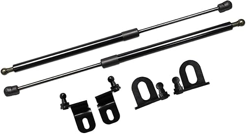 Miniatura 2 de TSUBASA Soportes de elevación para Honda Pilot 2016-2022 Capó delantero Modificar fibra de carbono, amortiguadores de choque cargados a gas, barra