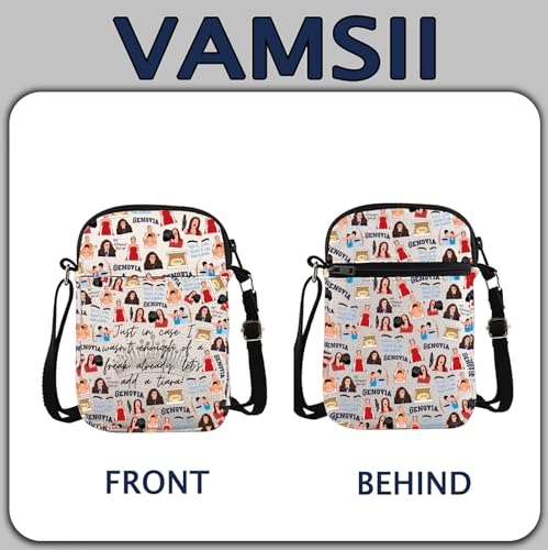 VAMSII Diaries Movie Crossbody Bag Princess Gift For Movie Fans Princess Movie Gift3