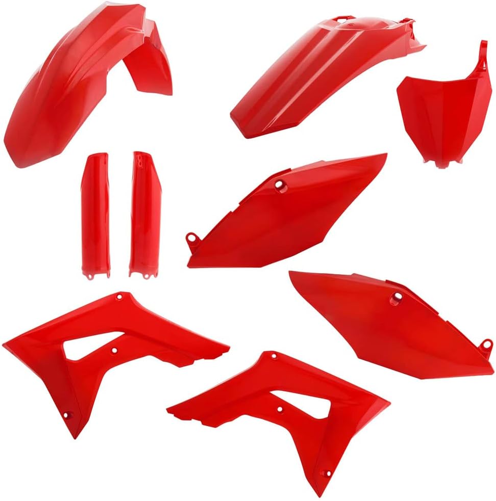 Acerbis Full Plastic Kit 2000 CR Red for Honda CRF250R 2018