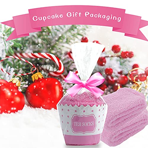 If You Can Read This Make Me Some Tea Socks with Cupcake Gift Packaging Funny Gifts for Women,Wife,Mum,Tea Lover2