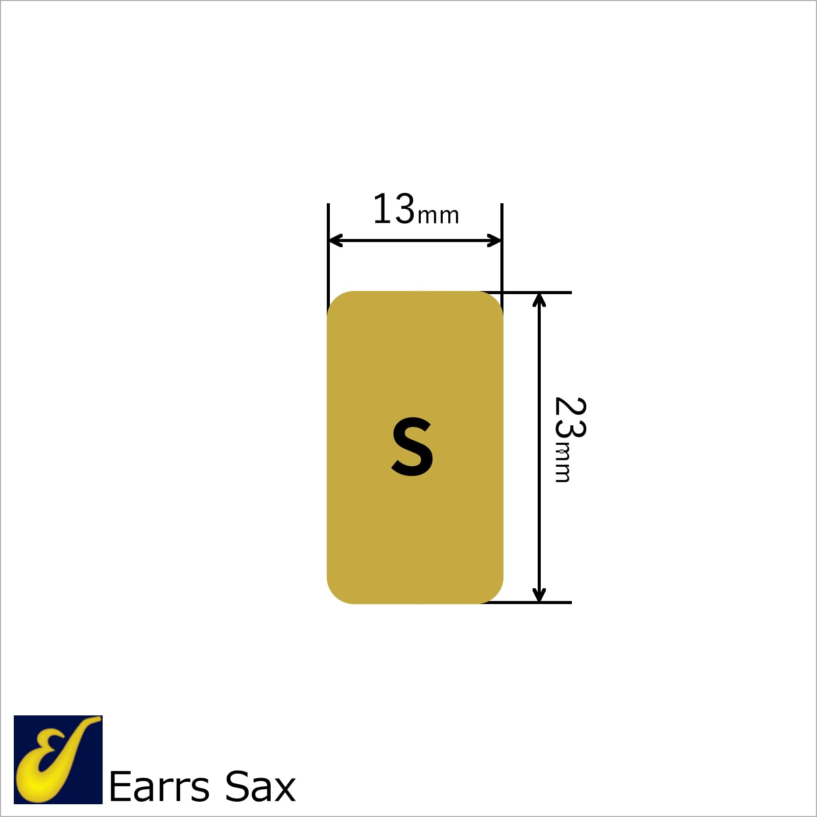 Amazon | Earrs Sax サックス リガチャープレート シルバー925