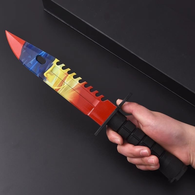 CSGO M9 Plastic Bayonet Knife gifts models (Gradient Marble)