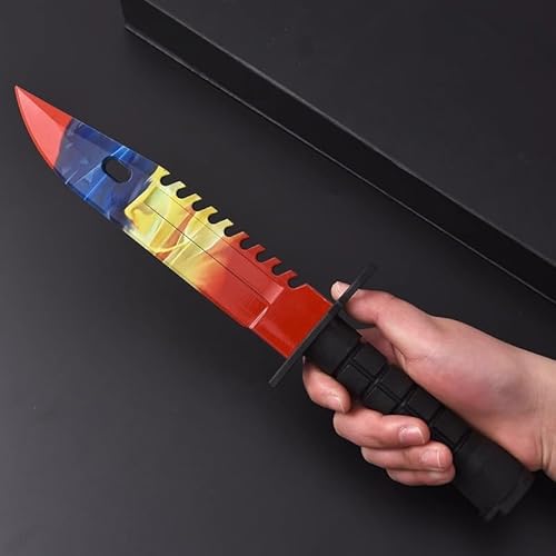 CSGO M9 Plastic Bayonet Knife toy models (Gradient Marble)