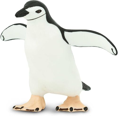 Safari Ltd Wild Safari Sea Life - Chinstrap Penguin - Construcción de calidad de materiales sin ftalatos plomo y BPA para edades de 3 años en Safari Ltd Wild Safari Sea Life - Chinstrap Penguin - Construcción de calidad de materiales sin ftalatos plomo y BPA para edades de 3 años en