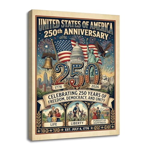 YSPCSUN Statue of Liberty Canvas