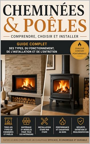 Cheminées & Poêles : Comprendre, Choisir et Installer: Guide complet des types, du fonctionnement, de l’installation et de l’entretien