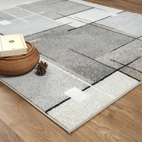 Tapis Moderne Pearl poils courts 11 mm beige - the carpet