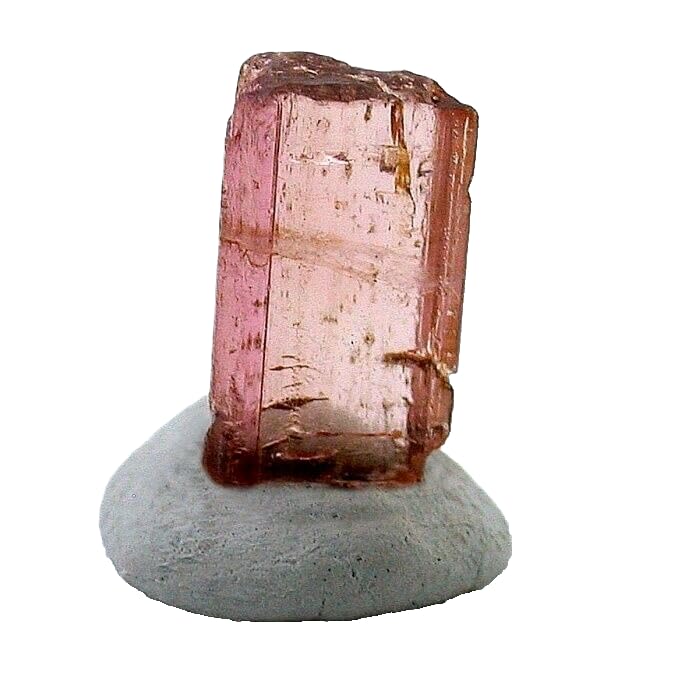1.33 Gram 6.65 Carat Brazilian Highgrade Pink Tourmaline Specimen Crystal TSC14