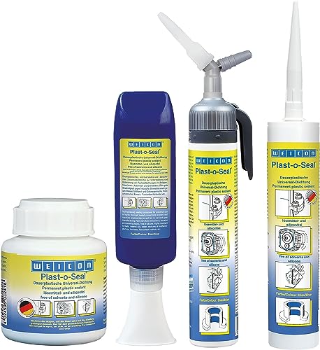 WEICON Plast-o-Seal 90g Tube hitzebeständige Dichtmasse für Papierdichtungen