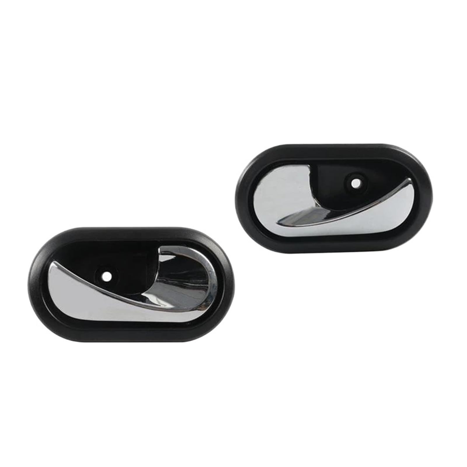 ELEKMPMGTD Interior Door Handle for Dacia for Sandero I 2008 2009 2010 2011 2012 Interior Door Handle(1 Pair)