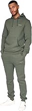 Crosshatch full tracksuit Hooded Fleece Sweatshirt Zip Up Hoodie Jacket Sweatpants Joggers by Jeanbase