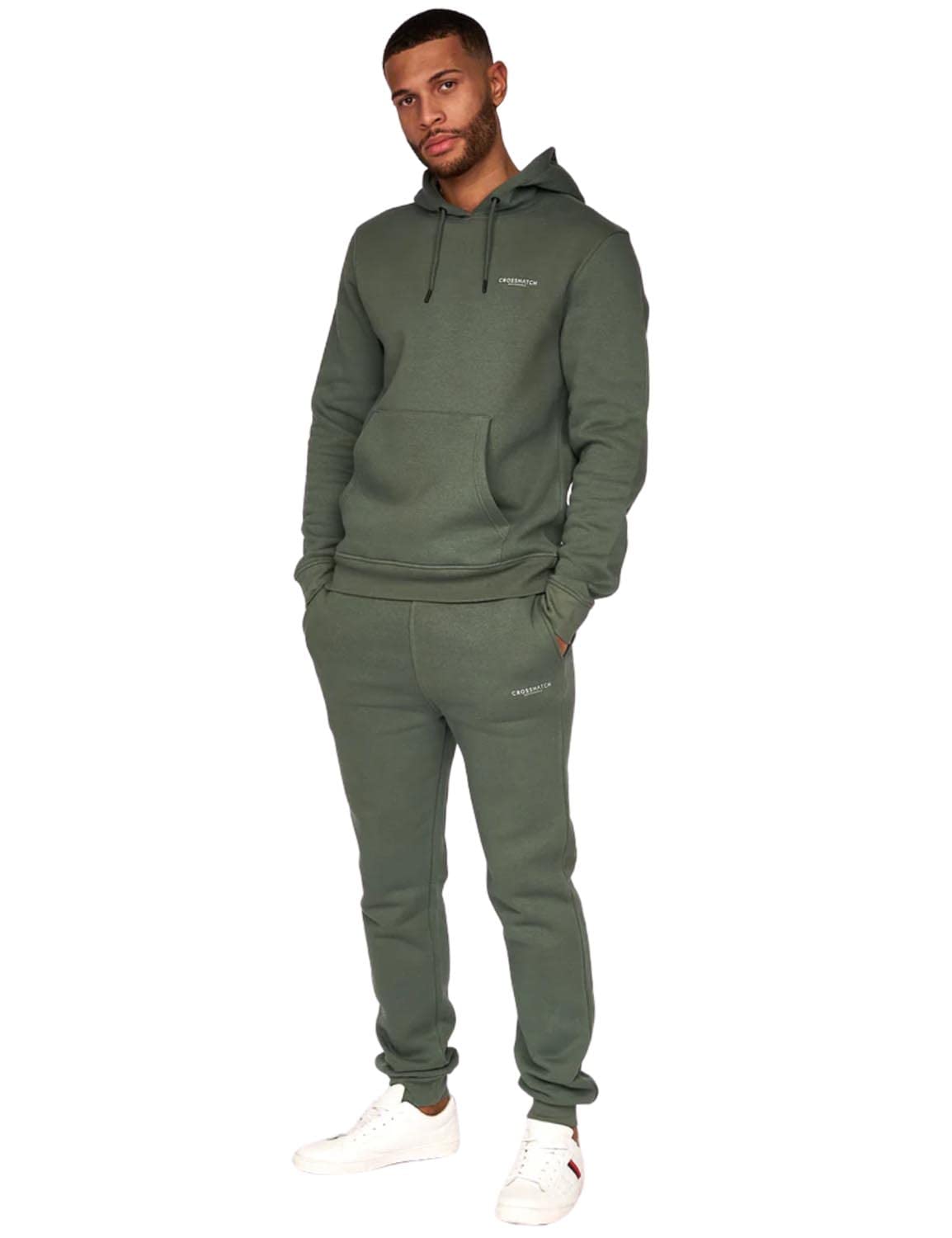 full tracksuit Hooded Fleece Sweatshirt Zip Up Hoodie Jacket Sweatpants Joggers by Jeanbase