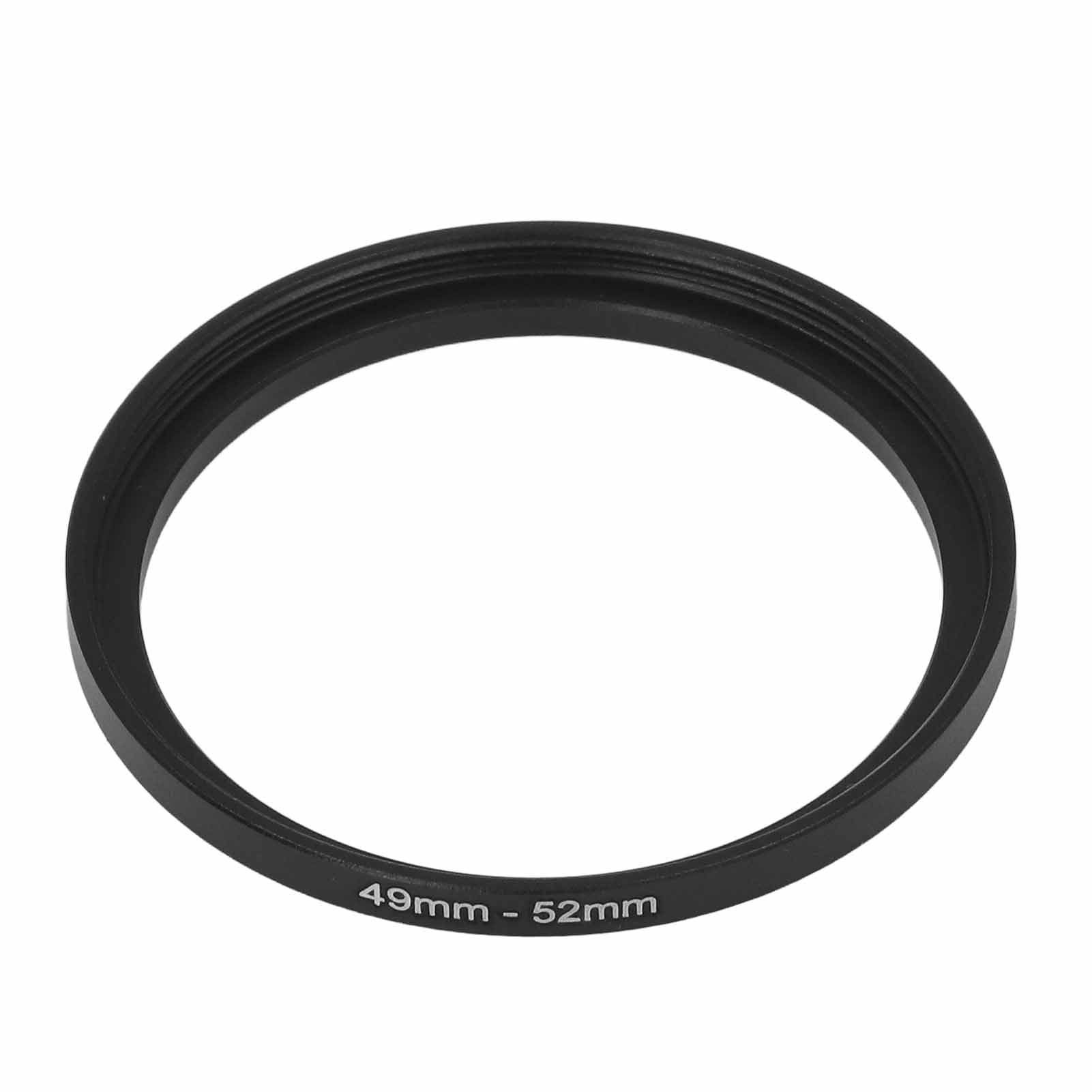 Step Up Ring Adapter,Step Up Filter Ring,Aluminum Alloy Stepping Up Ring for CPL ND Close Up Camera Lens(49-52mm 52-55mm 55-58mm 58-62mm 62-67mm 67-72mm 72-77mm 77-82mm)