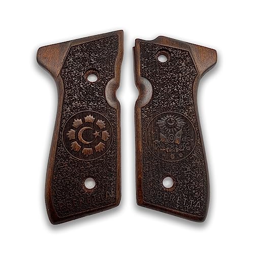 Grips pour Beretta 92-F poignées en bois fait main cadeau de tir ZIB-011