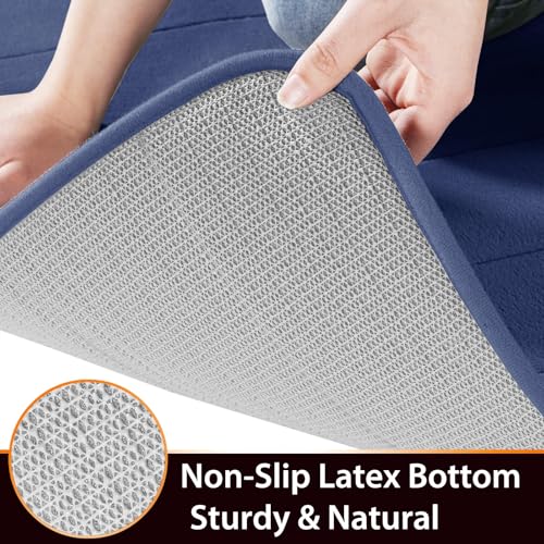 image for Yimobra Memory Foam Bath Mat Rug, 24 x 17 Inches, Comfortable, Soft, N