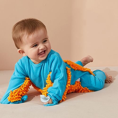 Jumpsuit unisex para bebé en algodón suave y estampado exclusivo 3