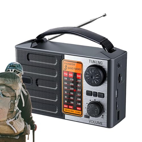 Radio AM FM pour coupure de courant et survie en cas de tempête ou de tornade à la maison