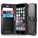 Spigen Wallet S iPhone 6 Case with Foldable Cover and Kickstand Feature for iPhone 6S / iPhone 6 - Black