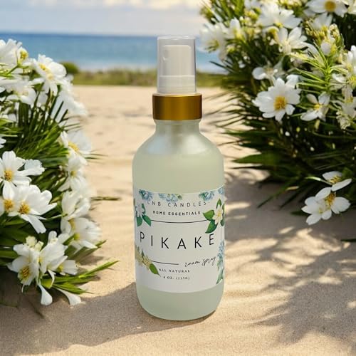 Pikake Scent Hawaiian Jasmine Made In USA Fragrance Room and Linen Spray Clean Ingredients Essential Oils Floral Long Lasting Scent