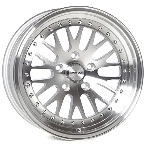 Circuit Performance CP21 16×8 Silver/Machined 5×114.3 [+25mm]