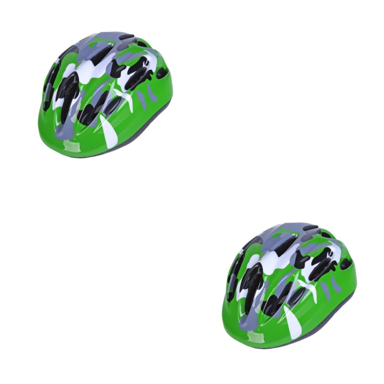 SOLUSTRE 2 Pièces Casques de vélo pour Enfants Casque Roller Skating Cyclisme de vélo Enfant