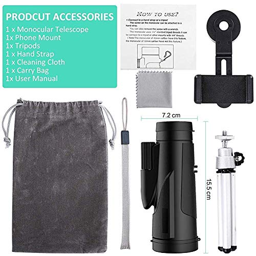 Telescopio Infantil Monocular con Trípode de Aluminio miniatura 6