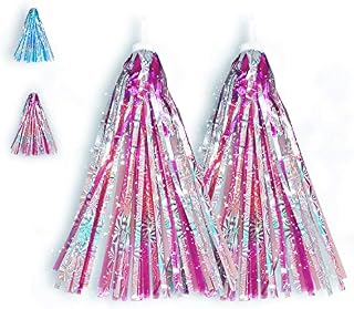 obqo 2 pcs Childrens Bike Streamers Bicycle Handlebar Streamers Bike Grips Tassels Ribbons Kids bike Accessories