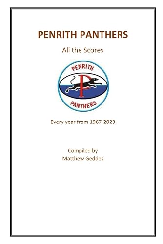 Penrith Panthers: All The Scores