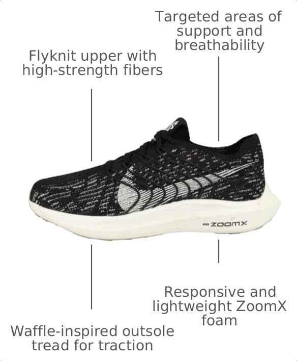 Image of Men's Pegasus Turbo Flyknit Next Nature (300 - Mineral Teal /Light Silver /Black)