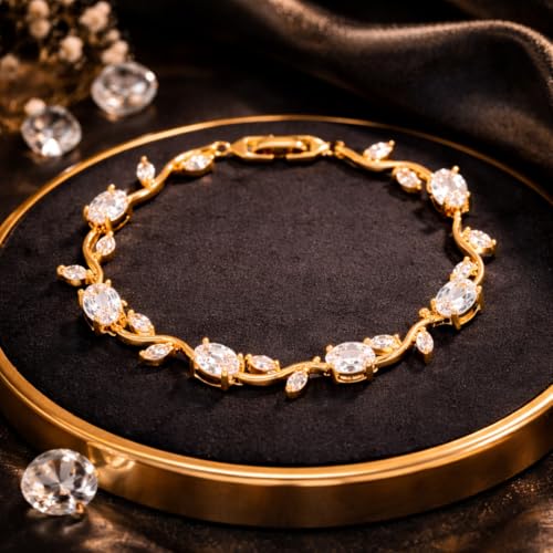 Image of Tulip Bracelet for Women & Girls | Adjustable Stainless Steel Floral Design | Minimalist Trendy Hand Bracelet for Daily, Party & Office Styling
