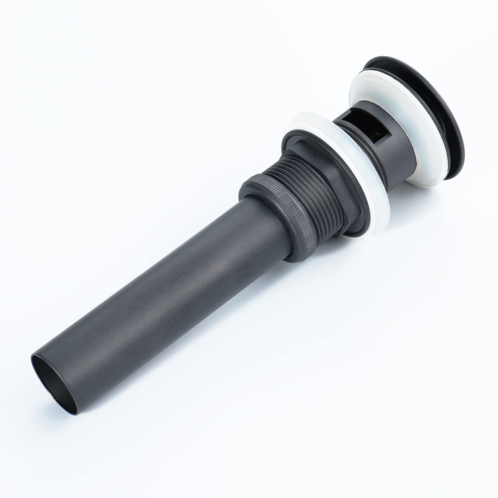WRIST Desagüe Lavabo,Fregadero con Válvula Emergente De Latón Fregadero De Lavabo con Desbordamiento Válvula De Desagüe Click Clack Anticorrosión,A