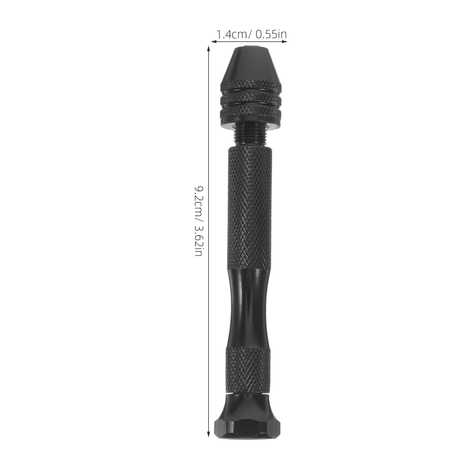 LALAFINA 1 Set Set Manual Hand Drill with Twist Drill Bits for Jewelry Making Handheld Tool for Resin Polymer Wood Craft Projects