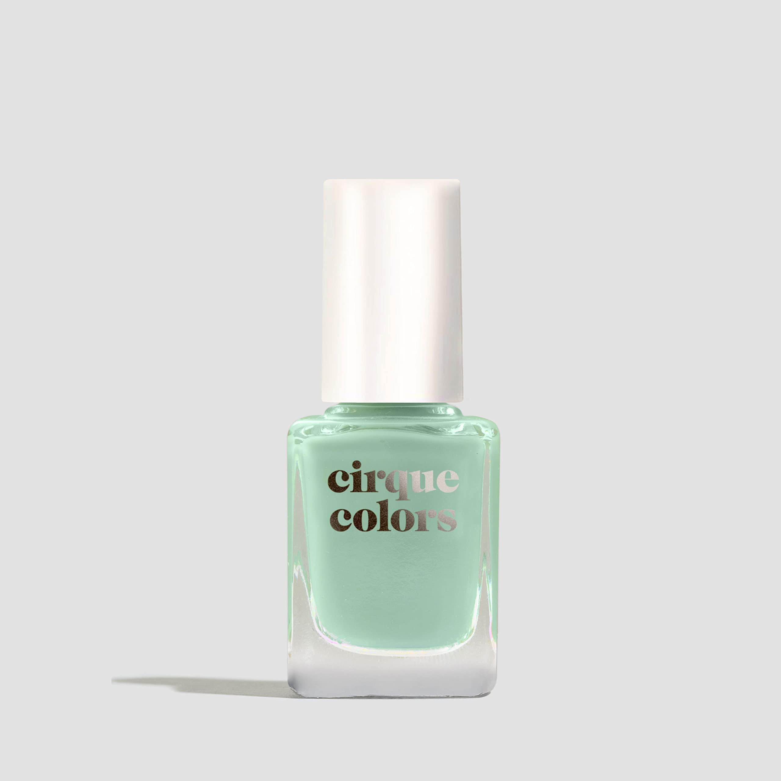 Cirque Colors Sheer Seafoam Green Jelly Nail Polish Jade Jelly - 0.37 Fl Oz (11 mL) - Vegan & Cruelty-Free