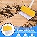 Kids Cleaning Toy Set Toddlers Broom Dust Pan Set for Housekeeping Pretend Play Cleaning Set, Cleaning Toys Gift for Toddlers Girls Boys Age 3-6 Years Old (2PCS - Red and Yellow Set)